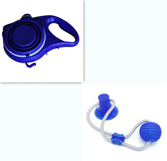 Travel Dog Leash Kit with Bottle