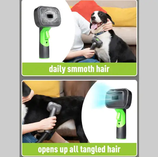 Vkiskli 4-in-1 Pet Grooming & Vacuum Kit