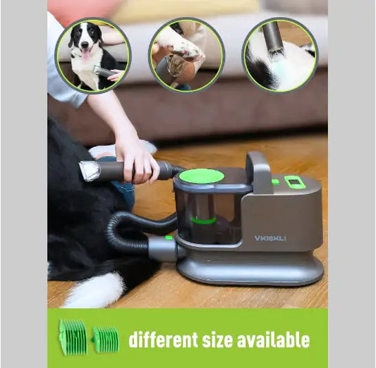 Vkiskli 4-in-1 Pet Grooming & Vacuum Kit